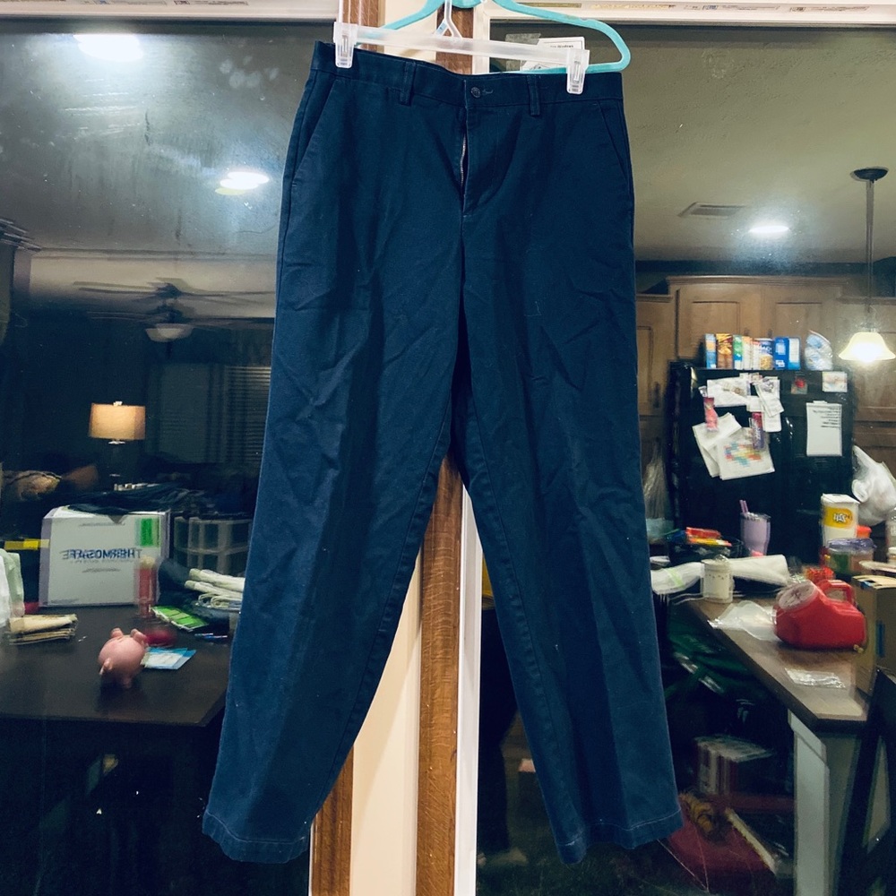 Navy docker pants